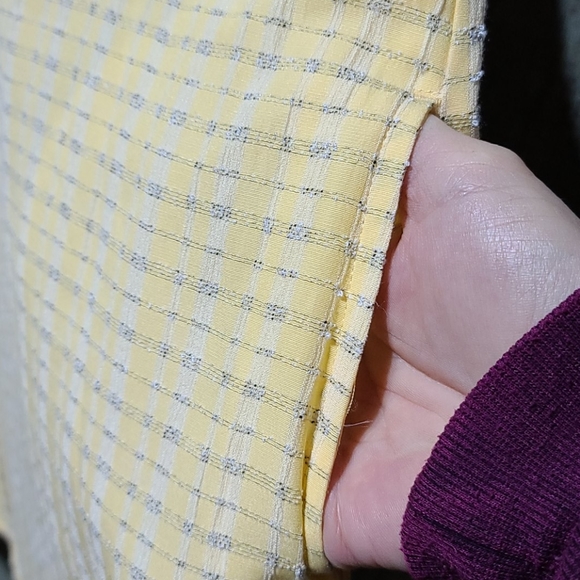 Christopher & Banks button front tunic top - Picture 7 of 11